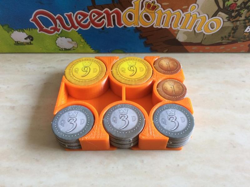 Queendomino Coin Tray