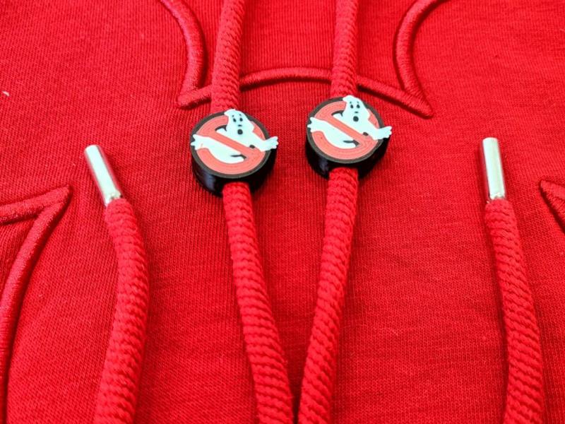 Ghostbusters drawstring beads