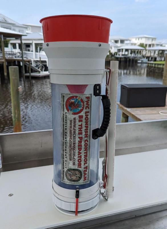 lionfish scuba tube mod