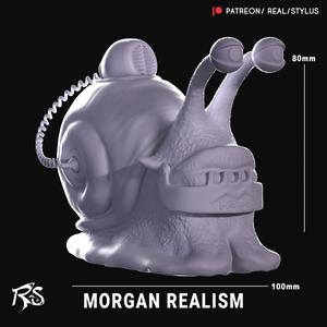 Den Den Mushi MORGAN - 3D Print - One Piece !FREE MODELS !