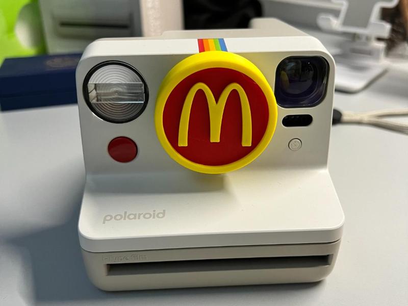 Polaroid Now + Gen 2 Lens Cap - McDonald's