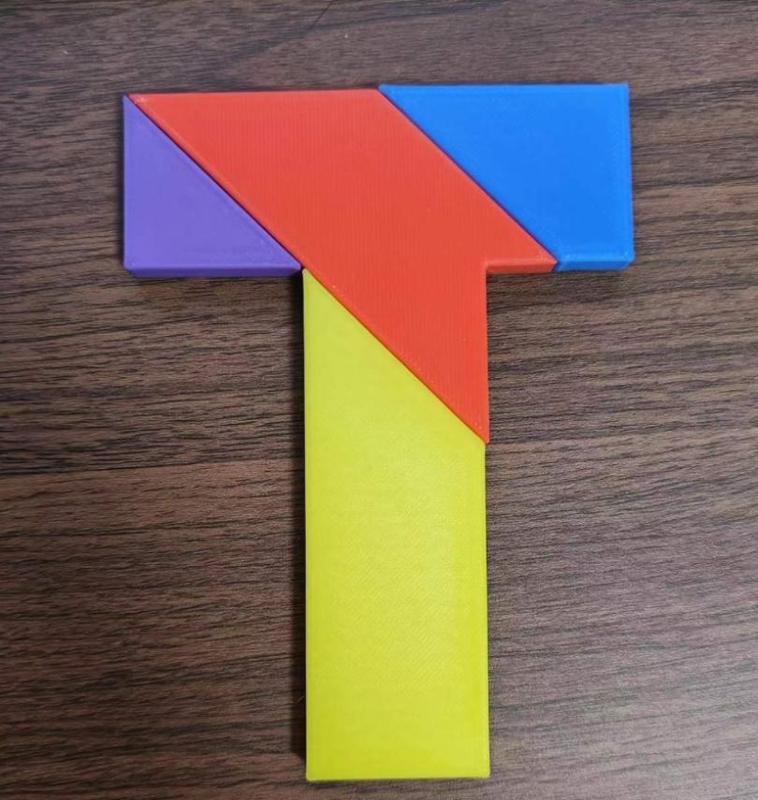 four-piece puzzle  四巧板