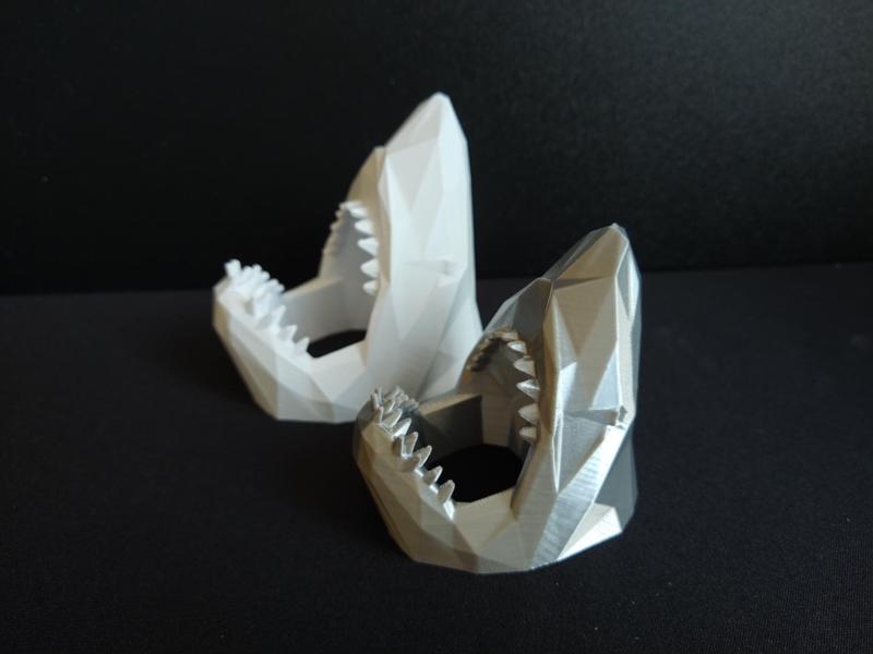 Low Poly Shark Head