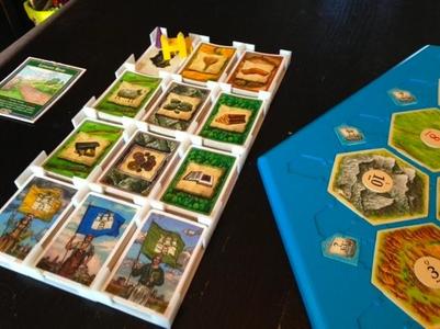 Catan card holder (Cities and Knights edition)