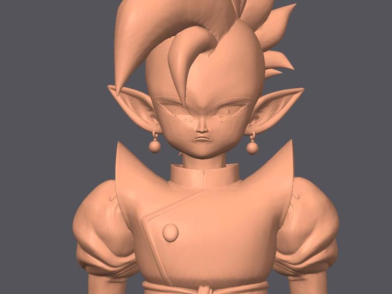 Supreme Kai DragonBall 3D Model 