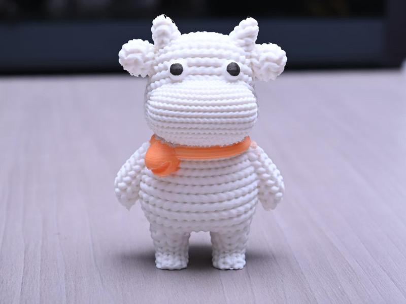 Knitted Cow