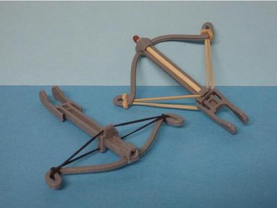 Crossbow for match V2 / Arbalète pour allumette V2