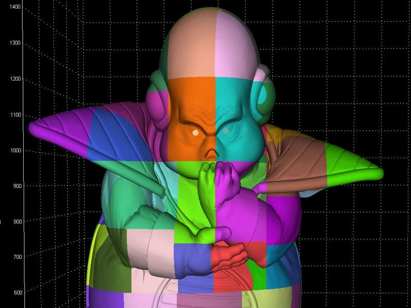 Life-Size Guldo Ginju Dragon Ball 3D Model