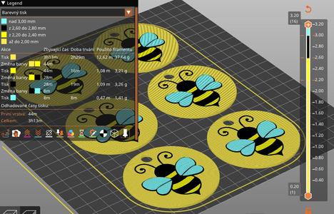 identification medal for students (bee)