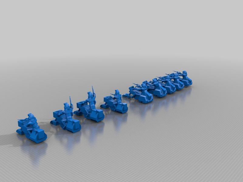 Robotech UEG ASC REP Hover Cycles