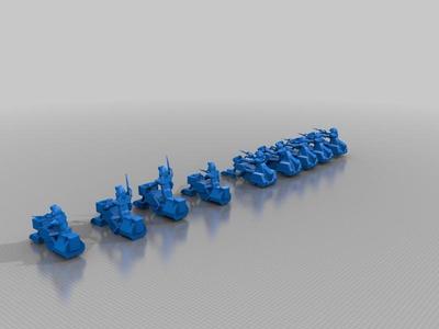 Robotech UEG ASC REP Hover Cycles