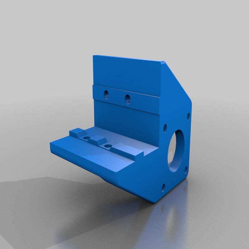 Wanhao D9  Duplicator 9  Monoprice Maker Pro MK1 Upgraded stepper motor bracket Y axis 4040 clip - V9 UPDATED