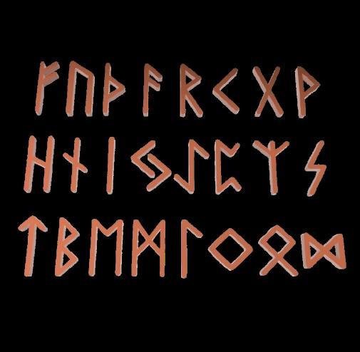 Viking Runes Pack 24 wall art