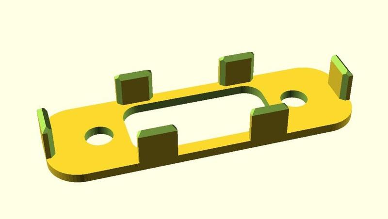 Customizable Battery Tray for FlexRC Mini Owl