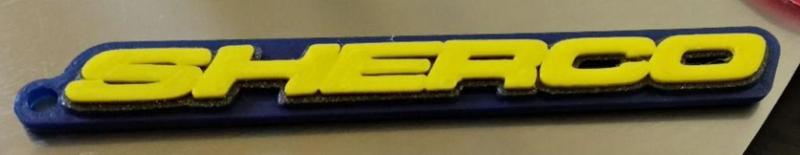 Sherco (motorcycle) keychain