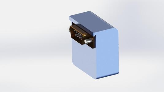 DB9 case 90 degrees