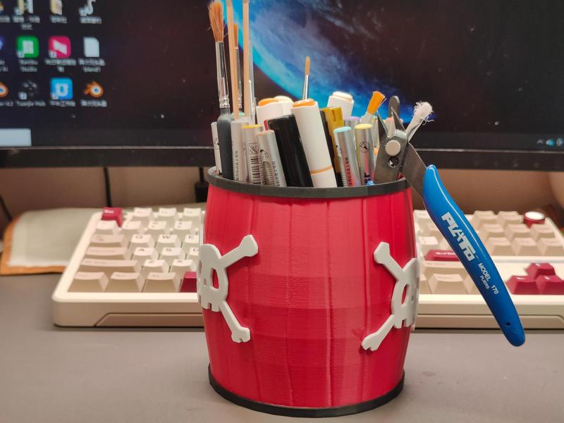 The Legend of Zelda Bomb Barrel Large Pen Holder