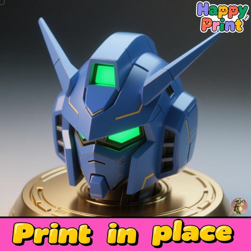 Mecha head sculpture,Gundam head sculpture