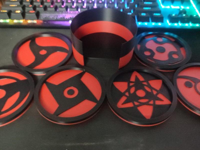 Sharingan Coasters