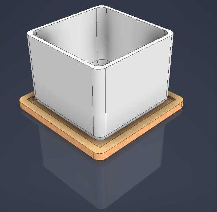 Square Flower pots - Square Flower pots