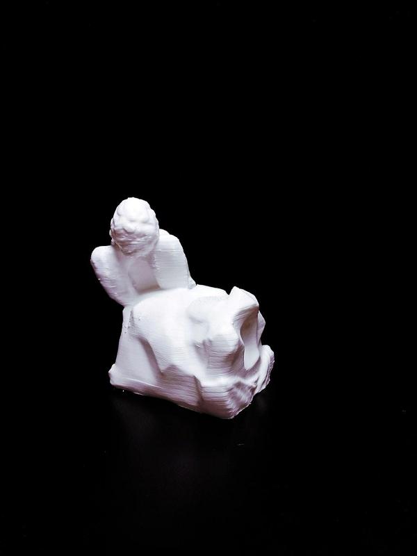 Gravestone Depicting Baby Angel