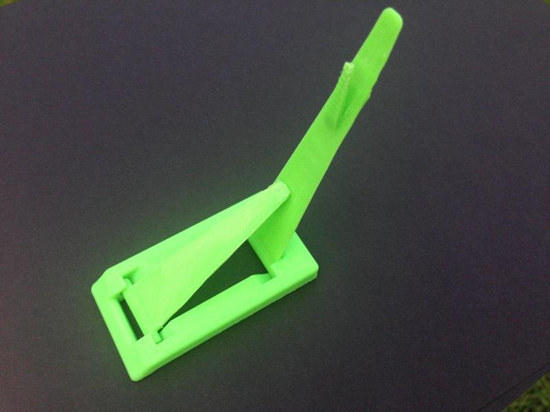 Adjustable degrees tabulate stand