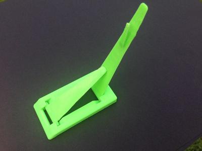 Adjustable degrees tabulate stand