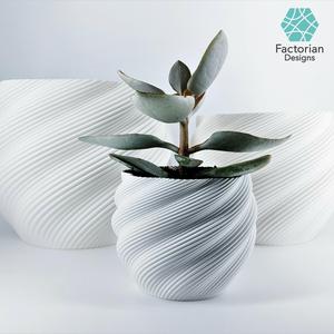 Modern Plant Pot "Diluvian" for succult planters to big pots