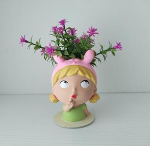 CUTE GIRL PLANTER