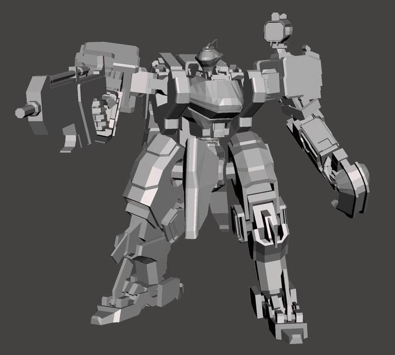 Wanzer "Front Mission" Robot