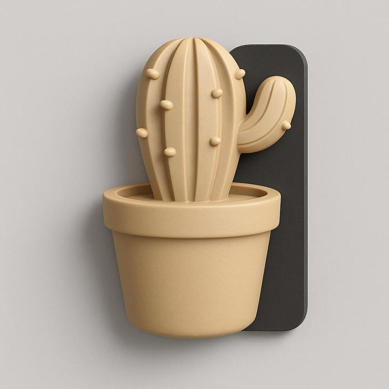 CACTUS FLOWERPOT MODEL FOR DECOR PURPOSES