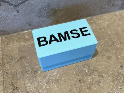 Memory holder "BAMSE" 48x48mm tiles 54pcs