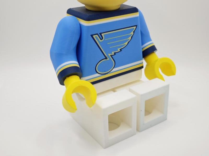NHL Brick Man - St. Louis Blues (500%)