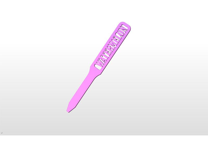 Watermelon - garden marker