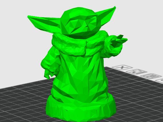 Low Poly Baby Yoda