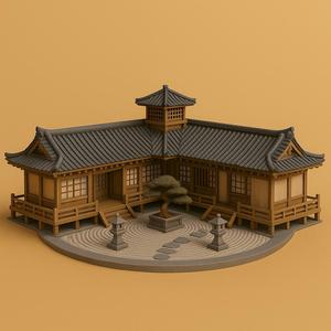 Zen Courtyard House – Classic Harmony Edition