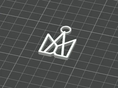 Mayday Crown Logo Pendant