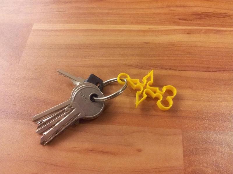 Kingdom Hearts Nobody Keychain