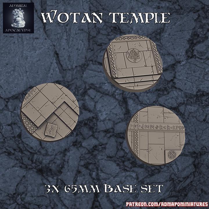 Wotan Temple 65mm Set (Pre-supported)