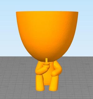 ROBERT PLANT MATT VASO DA DISCORDIA MATT sitting v2 FLOWER POT