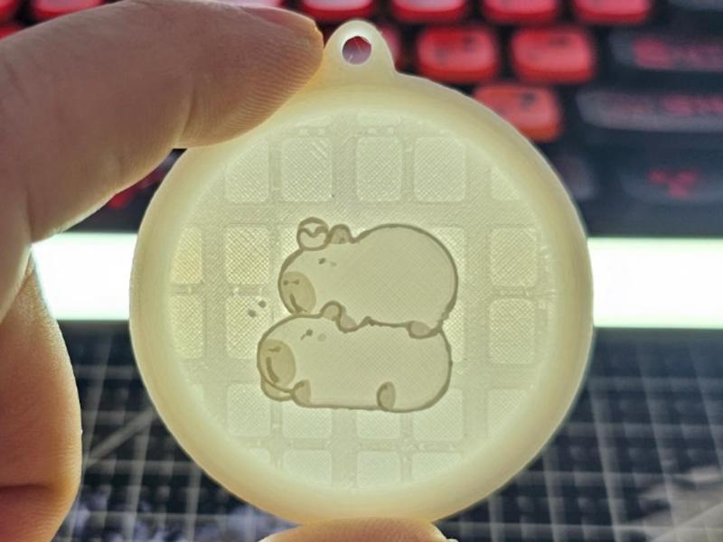 Capybara Lithophane Series 11 (only 5g)