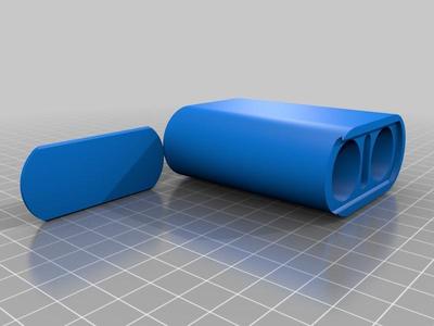 20700 dual battery holder