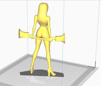 WOMAN 3D PRINTS  5 STL FILES