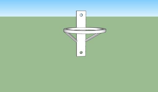 Blow Dryer Wall Hanger