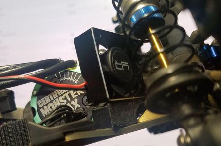 Team associated B6 / B6d / B6.1 / B6.1D rear fan offset block