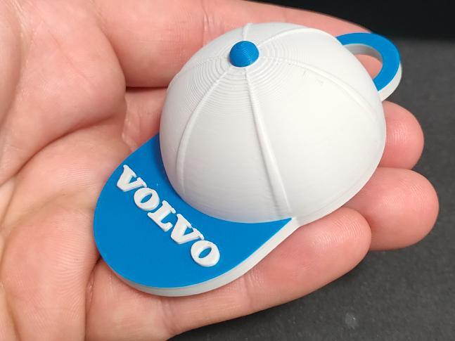 Volvo Cap Keychain