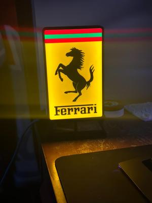 Ferrari Logo Lightbox