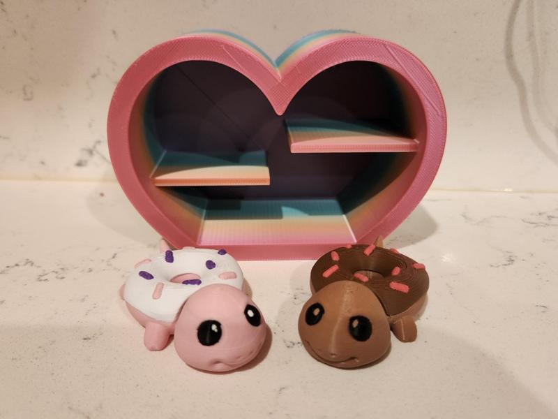 Donut Turtle Mini – Chocolate & Cherry Edition