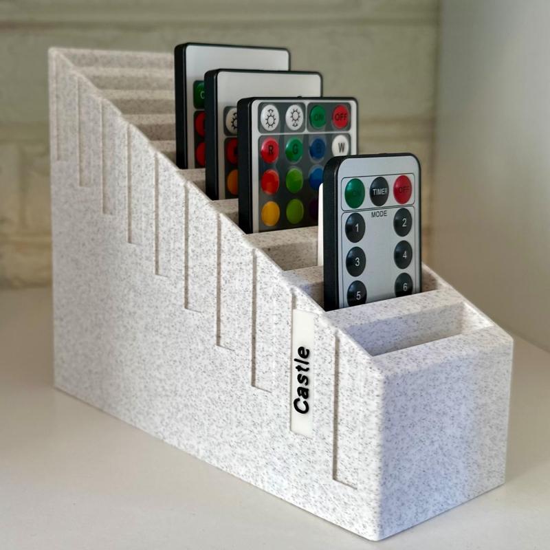 LED remote caddy