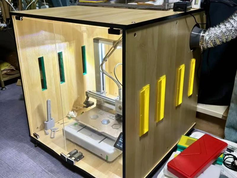 A1 Cat Enclosure Air Vents